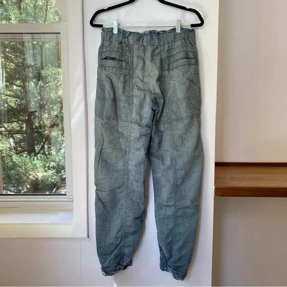 New Free People Angelo Denim Pull On Jeans Pants Drawstring Slouchy XS - Picture 7 of 15